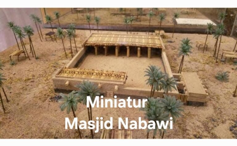 Miniatur Masjid Nabawi Zaman Nabi