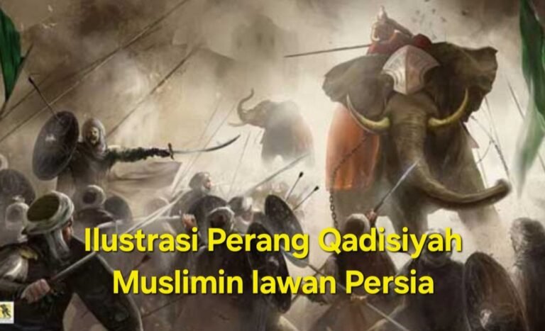 Ilustrasi Perang Qadisiyah